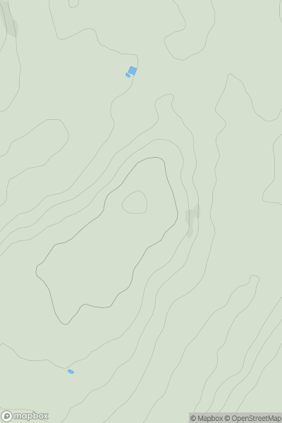 Thumbnail image for White Hill [South East England] [SU543212] showing contour plot for surrounding peak